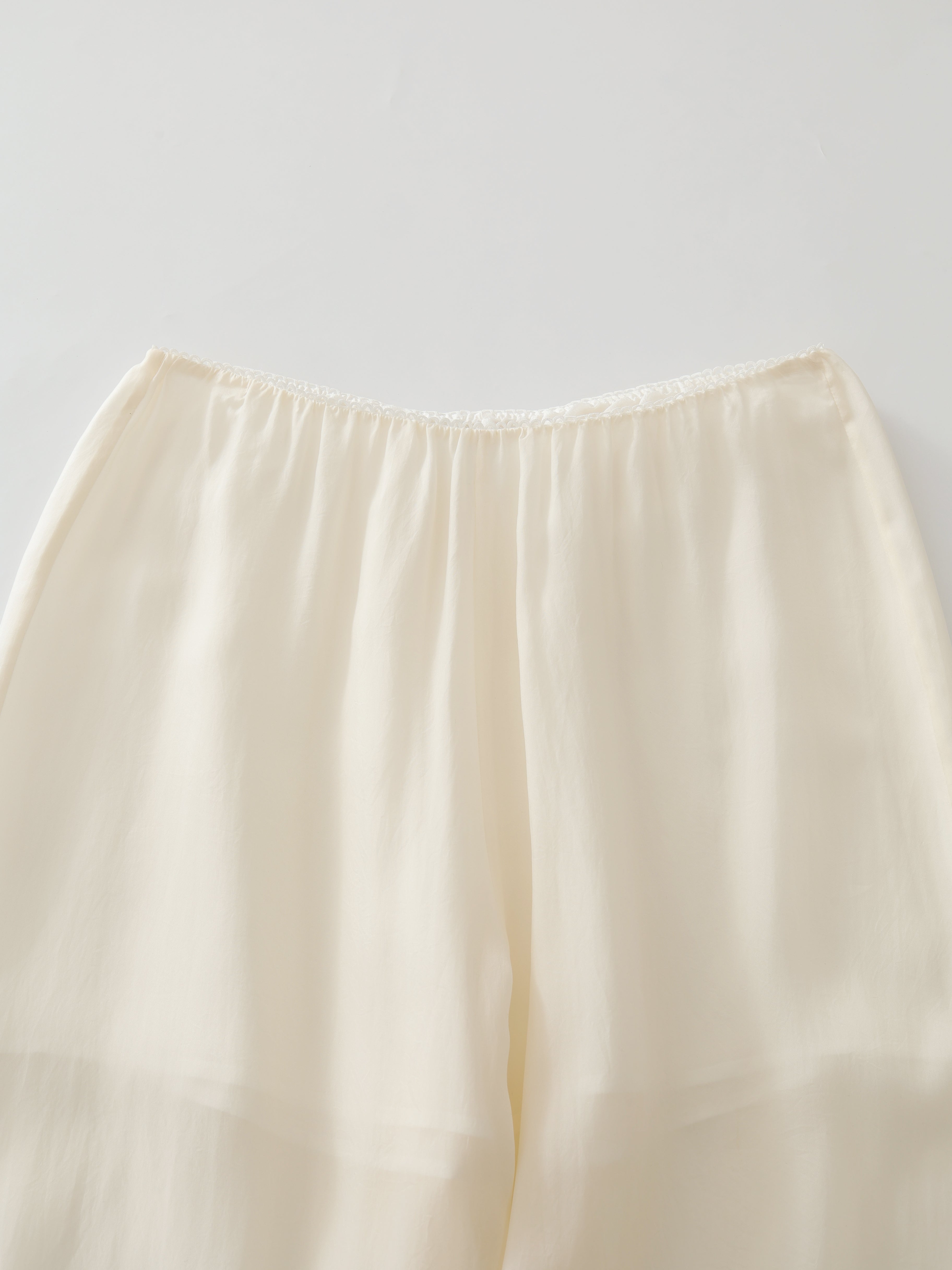 SS25 - Lace panelled lax trousers