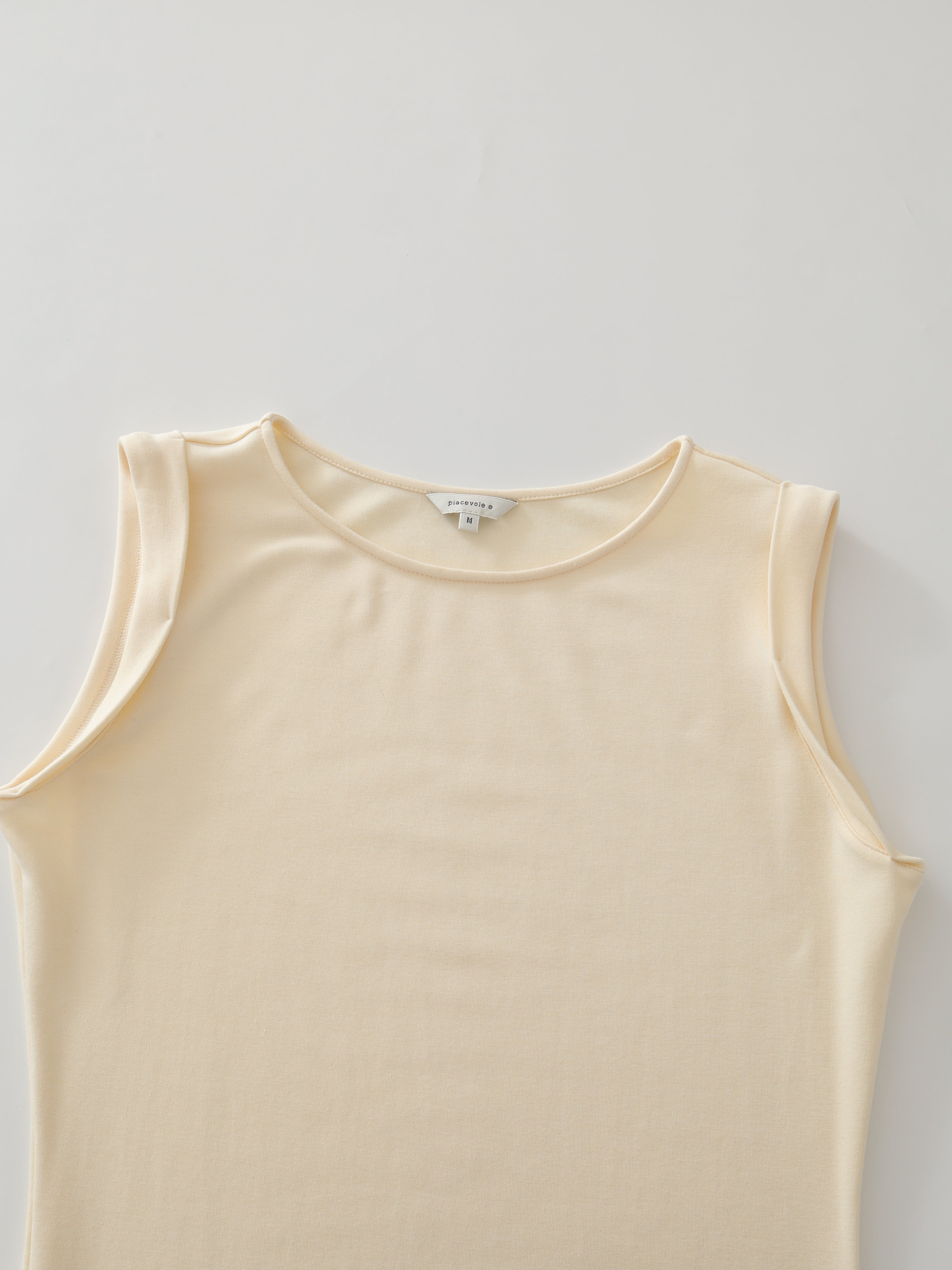 SS25 - Rolled-up sleeveless vest dress