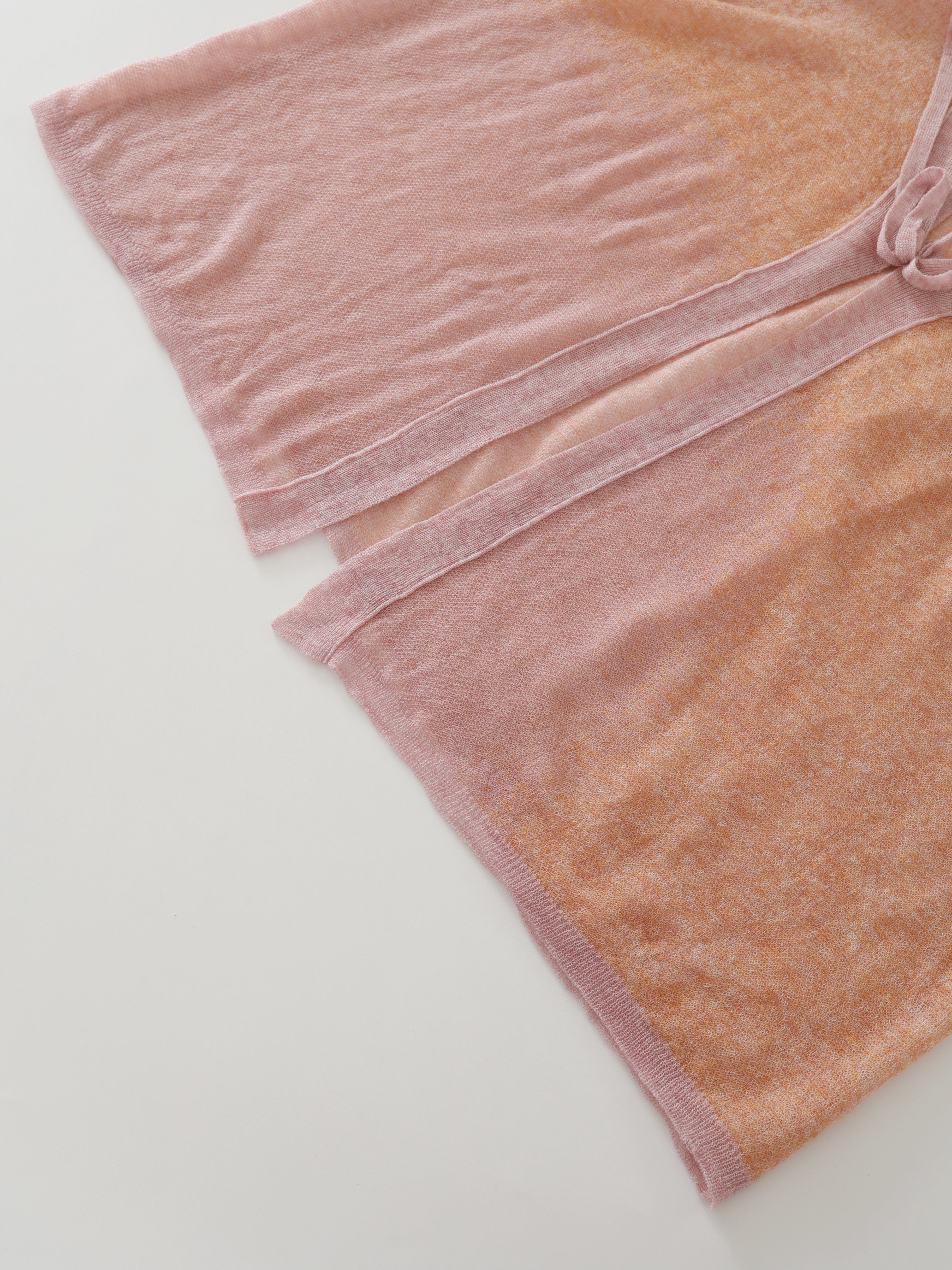 SS25-Water-soluble wool cardigan