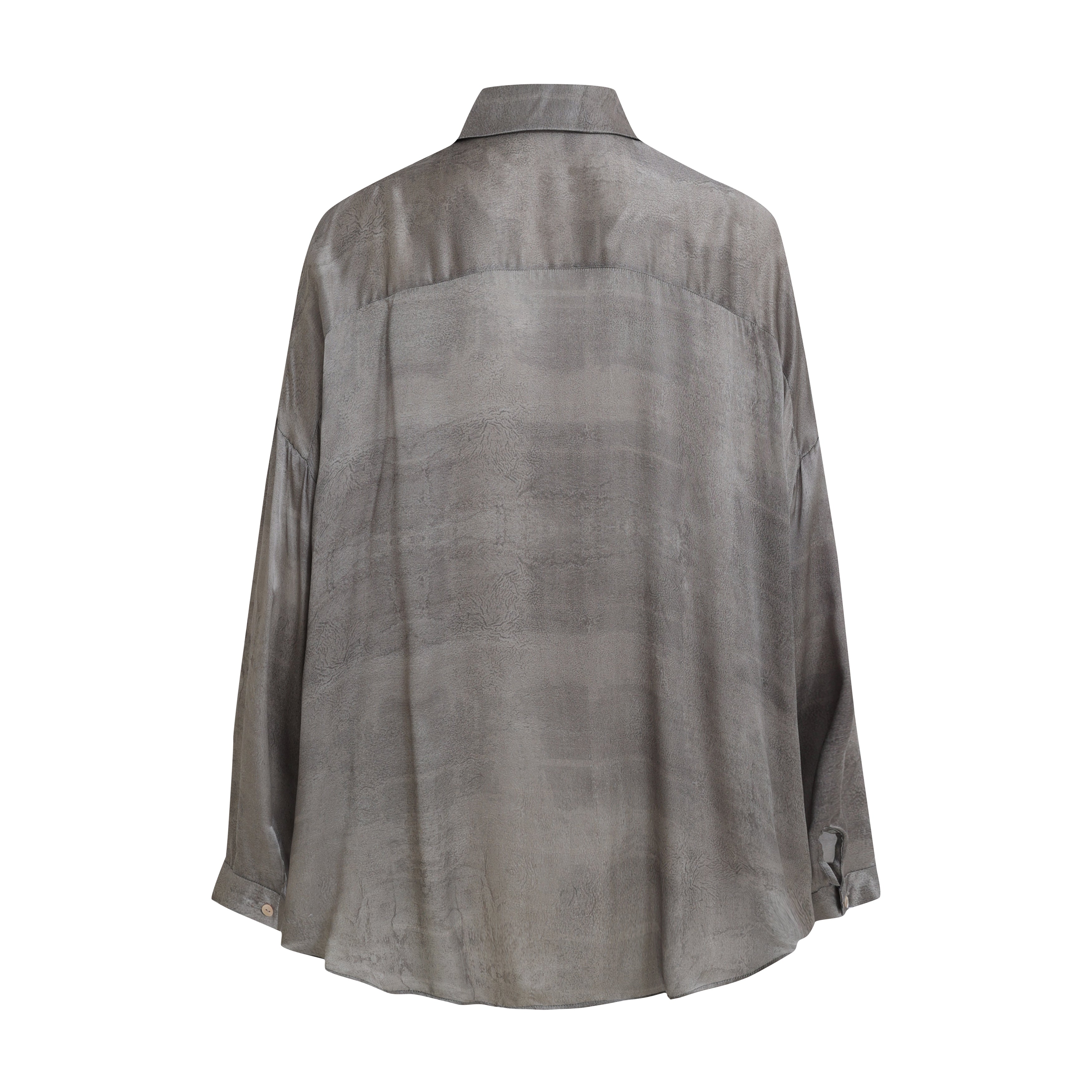 SS25 - Silk print lax shirt