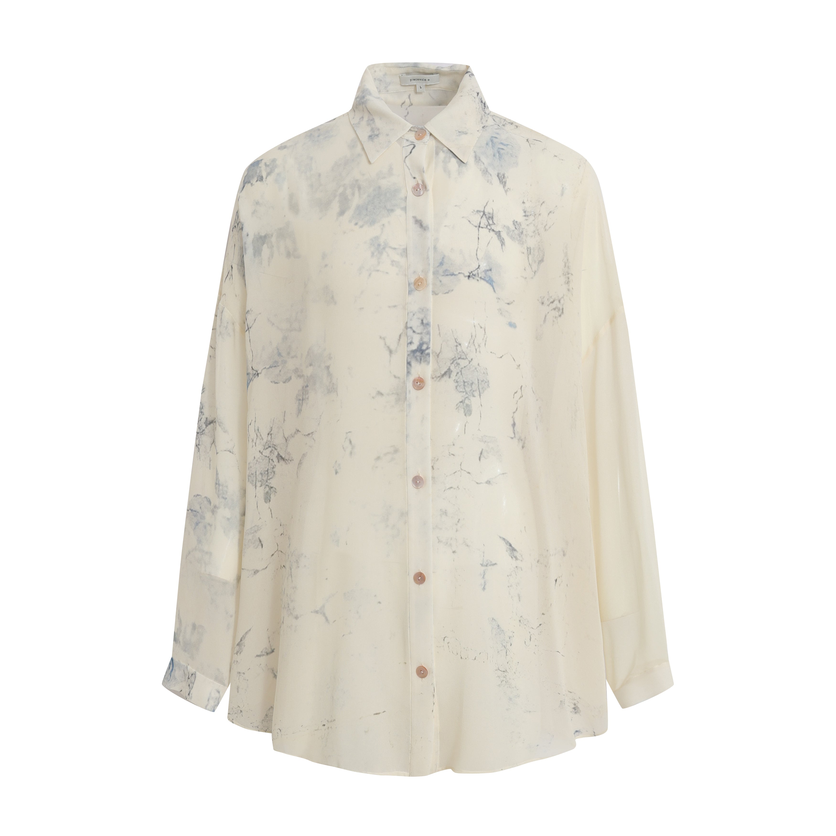 SS25 - Silk print lax shirt