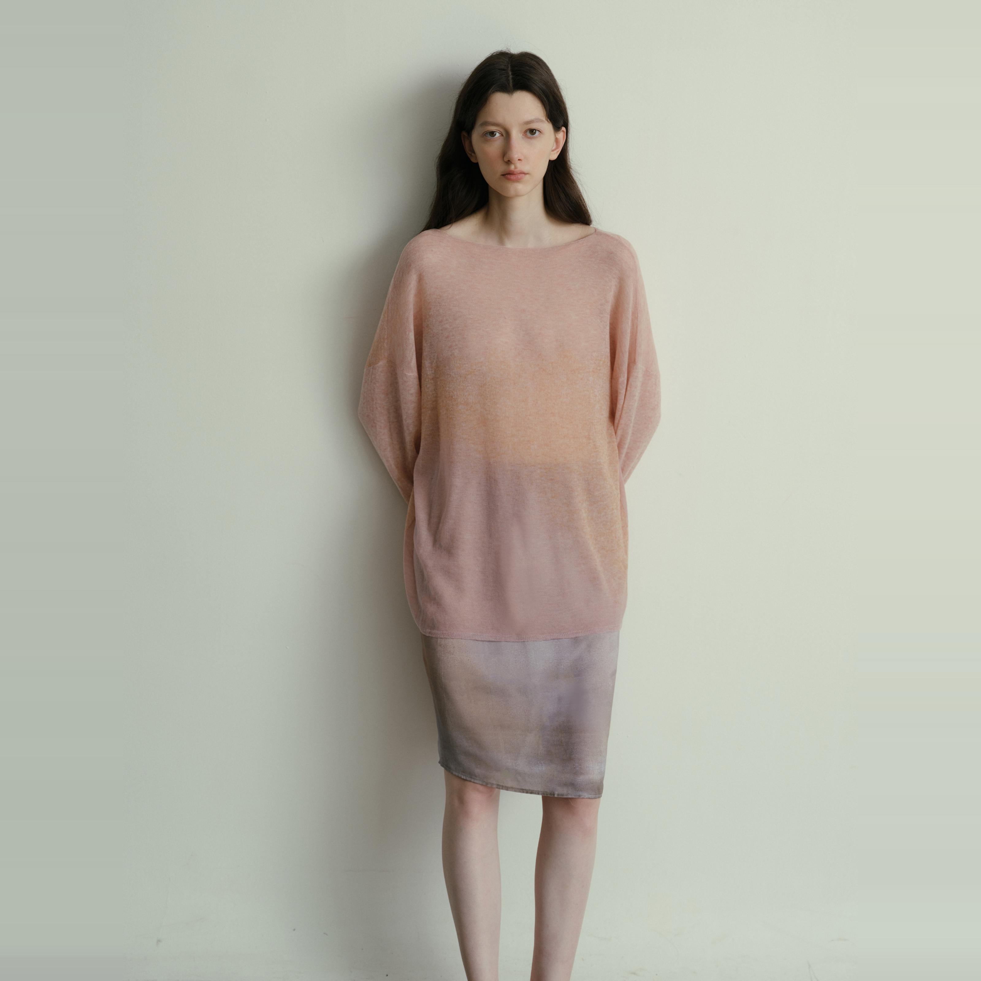 SS25 - Water-soluble wool lax smock