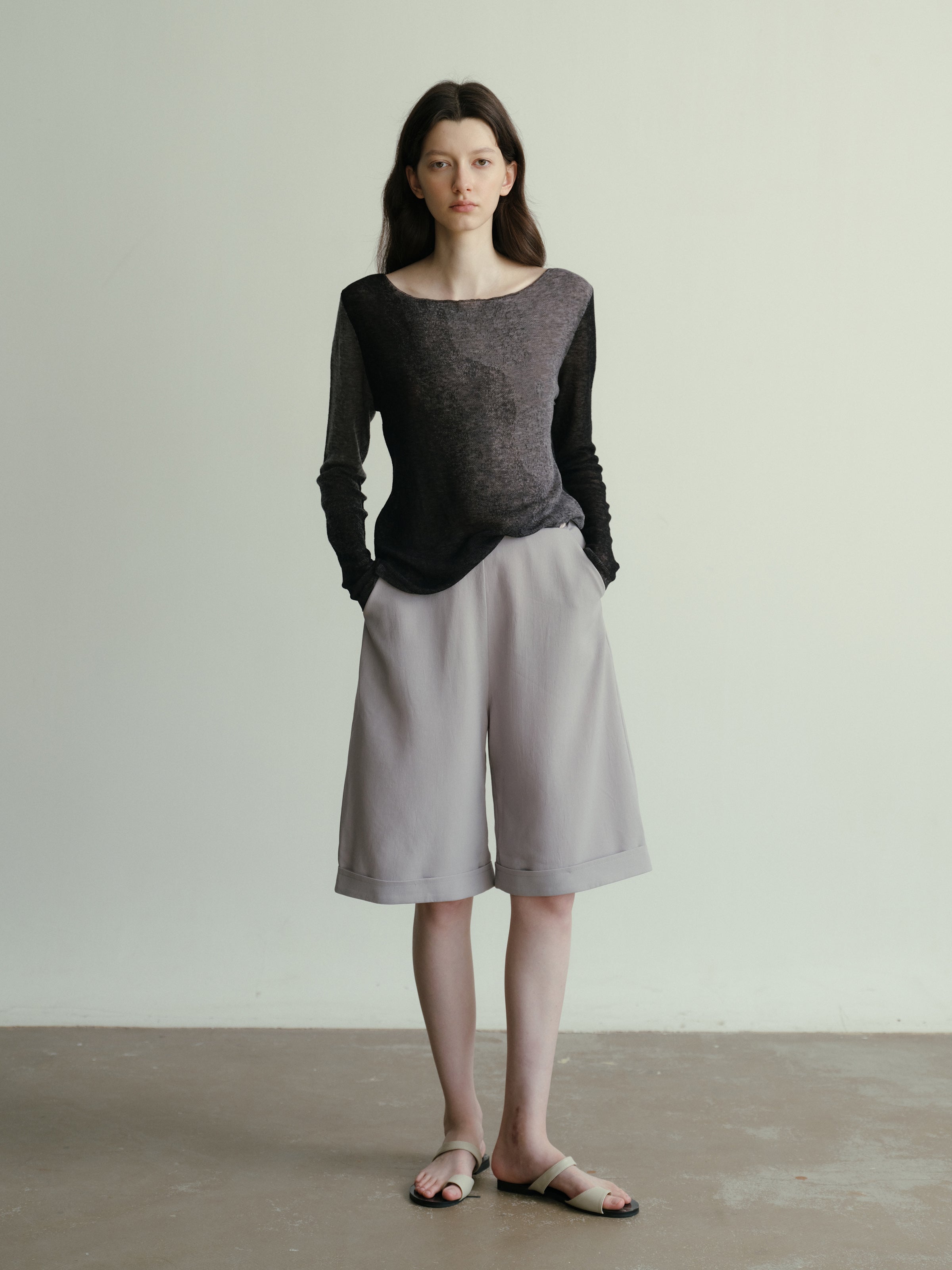 SS25 - Water-soluble wool Tight top