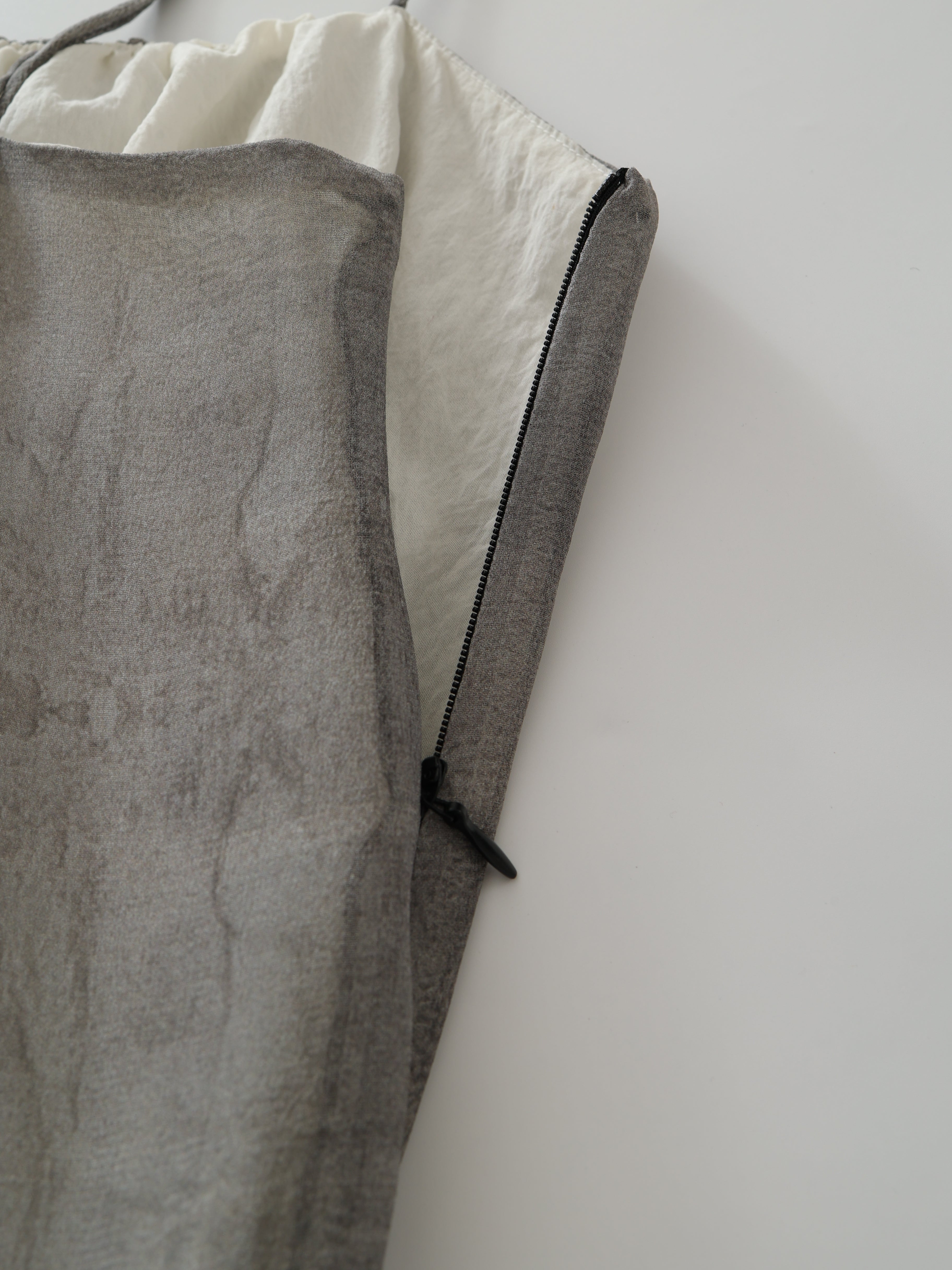 SS25 - Double suspender silk dress