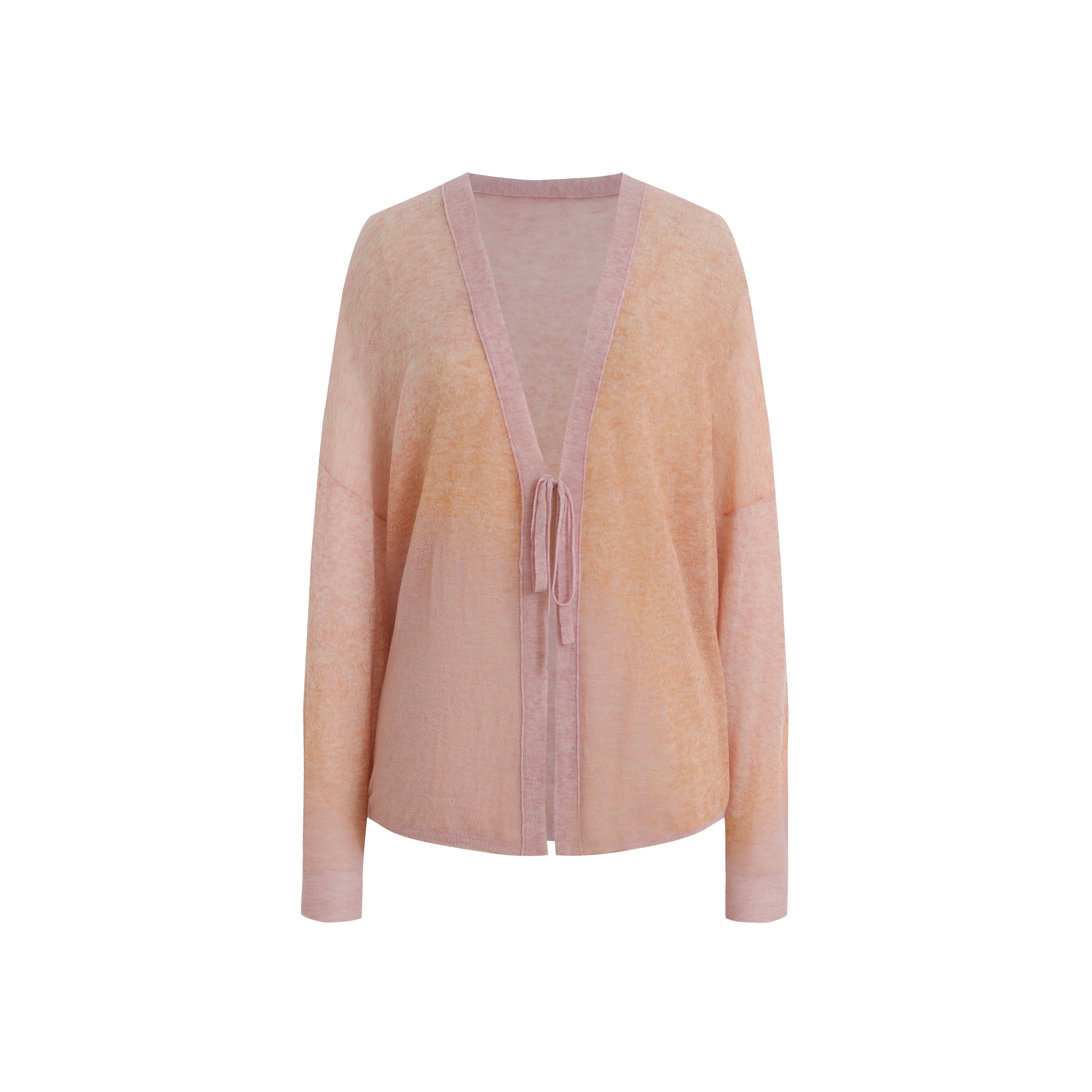 SS25-Water-soluble wool cardigan