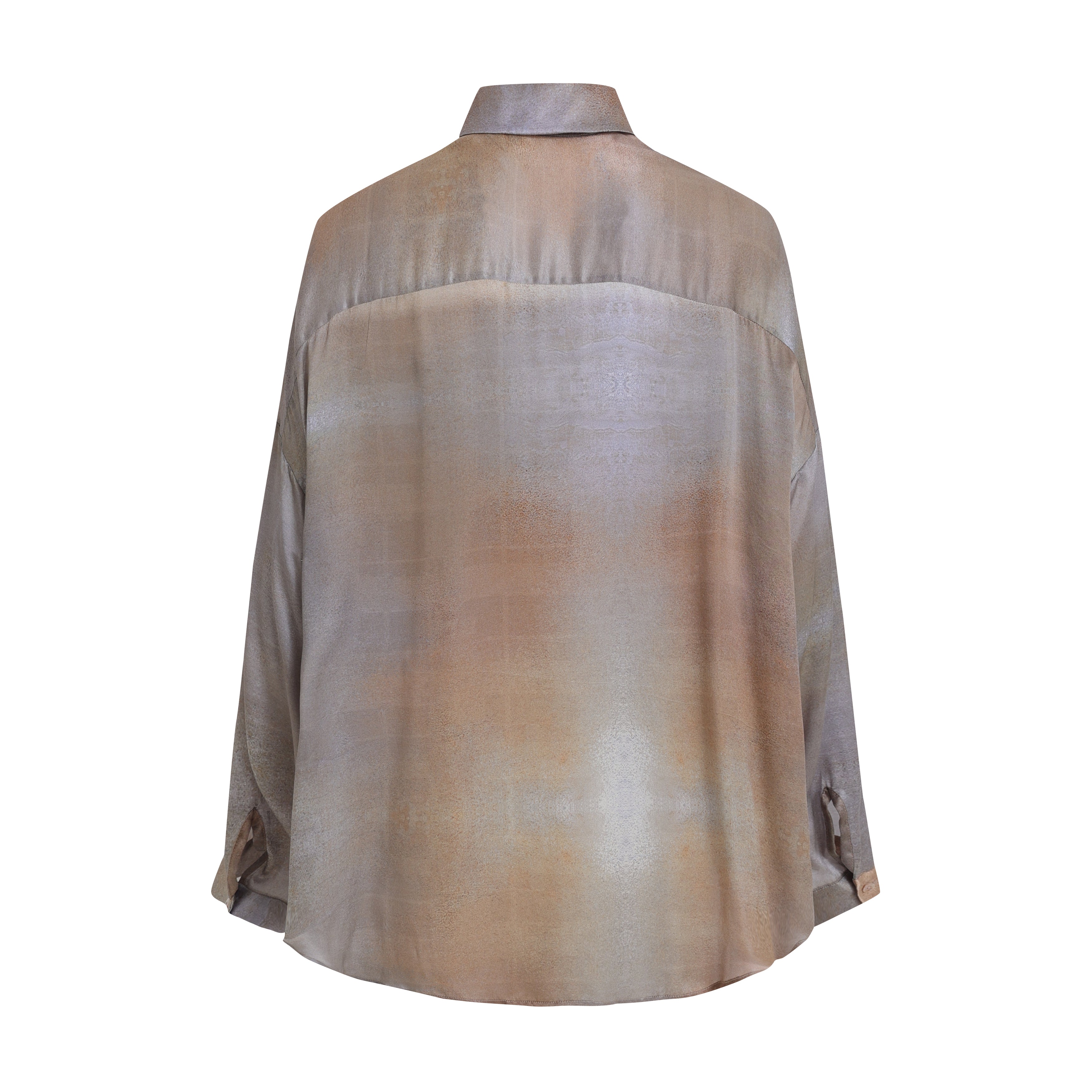 SS25 - Silk print lax shirt