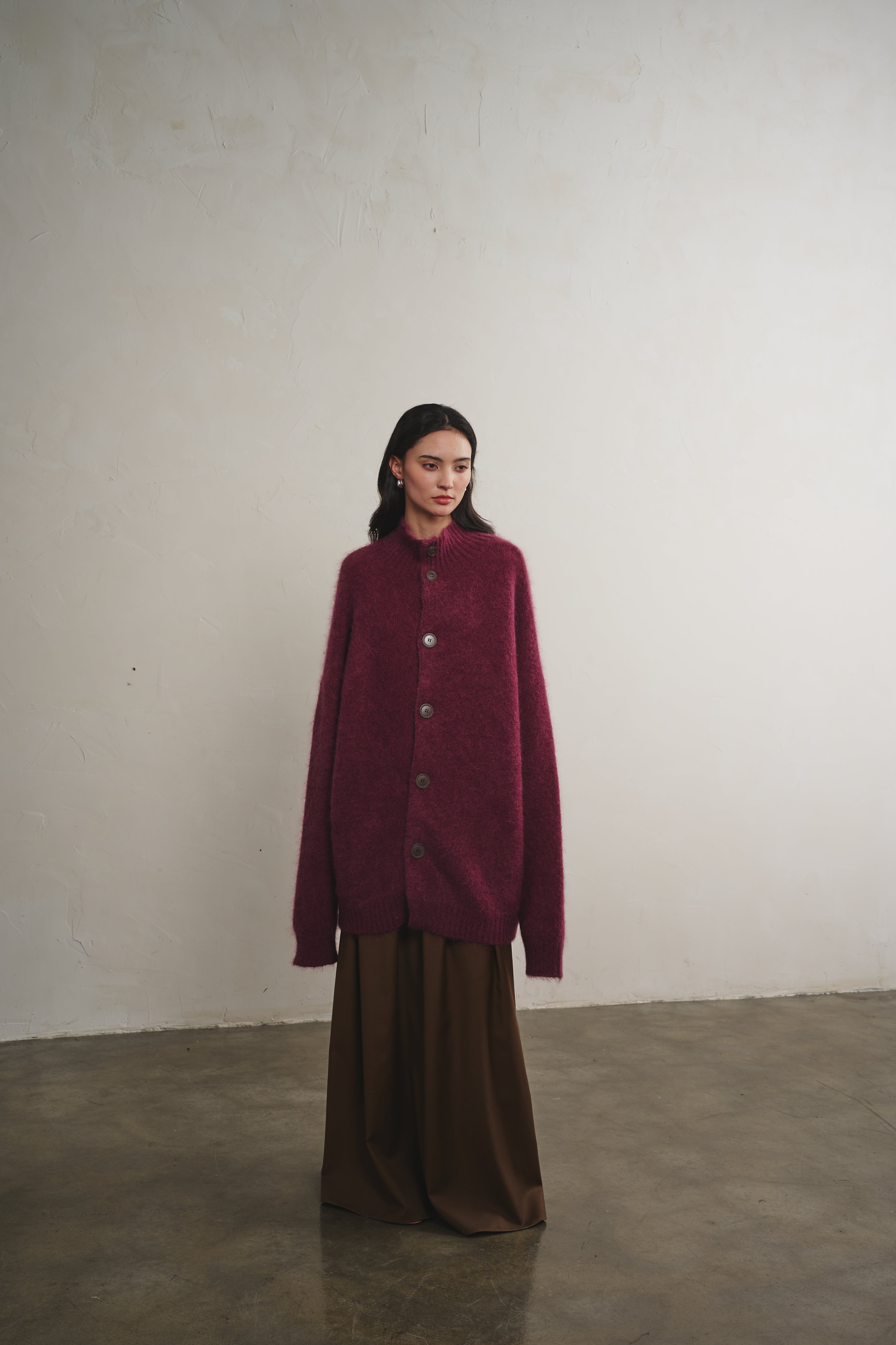 AW24 - Open Front Turtleneck Sweater