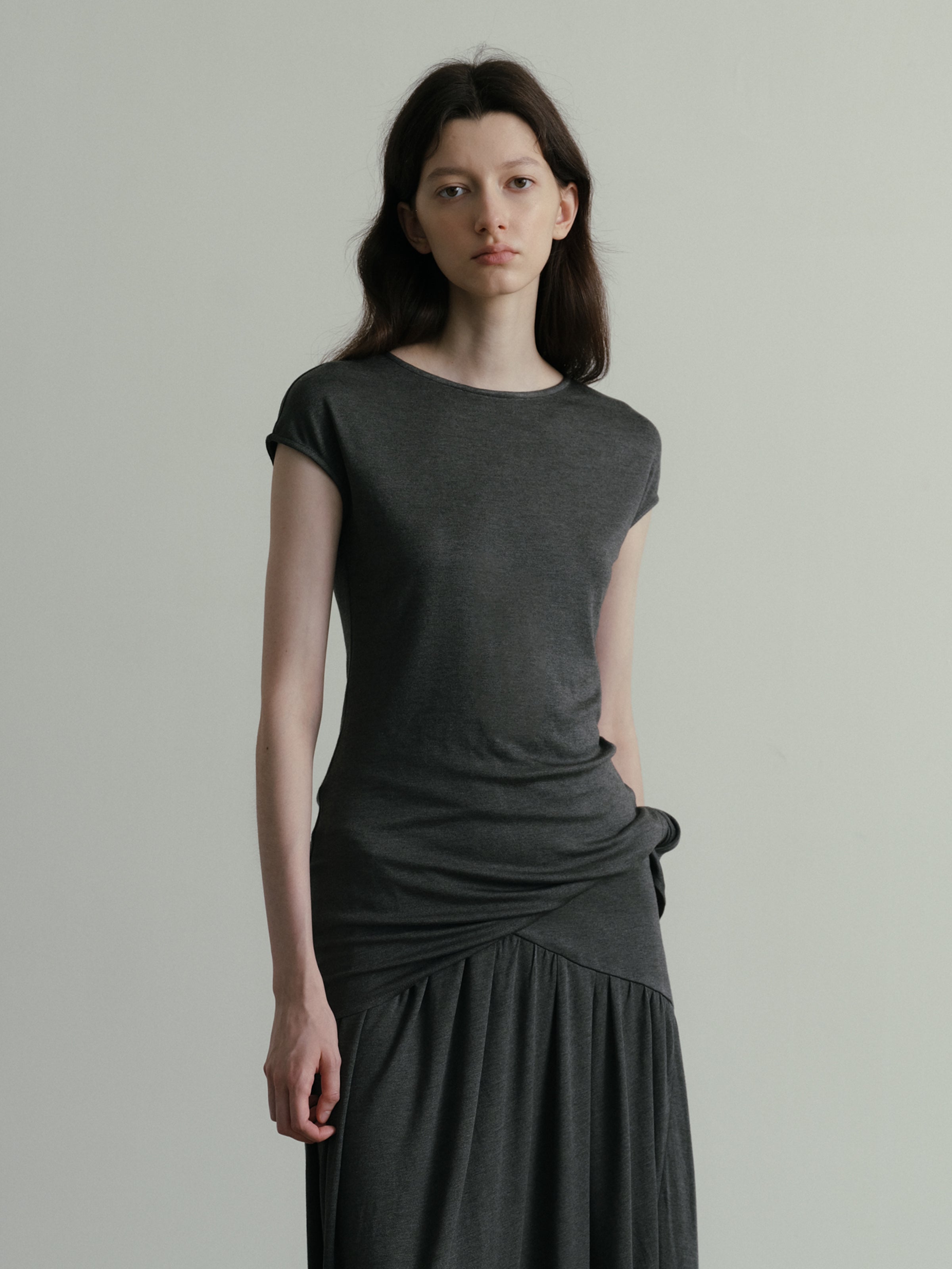 SS25 - Hypotenuse Asymmetrical  Short sleeves